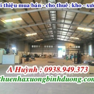 Bán nhà xưởng đường Phan Đăng Lưu Thủ Dầu Một Bình Dương 3800m, LH 0981595795