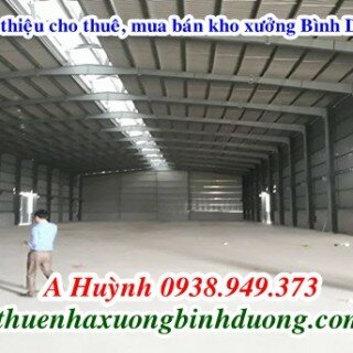 Cho thuê kho xưởng mặt tiền Bùi Quốc Khánh Thủ Dầu Một Bình Dương 2300m, LH 0981595795