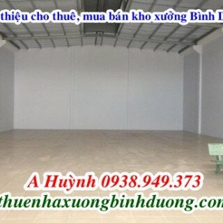 Cho thuê nhà xưởng An Phú Thuận An Bình Dương 330m giá 20 triệu