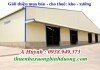 Cho thuê nhà xưởng đường Khánh Bình 1, LH 0981595795