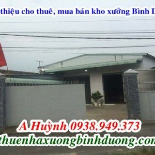 Cho thuê nhà xưởng tại Bình Chuẩn giáp Tân Phước Khánh 800m giá 25 tr