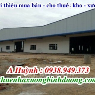 Cho thuê nhà xưởng tại Khánh Bình Tân Uyên Bình Dương 6000m, LH 0981595795