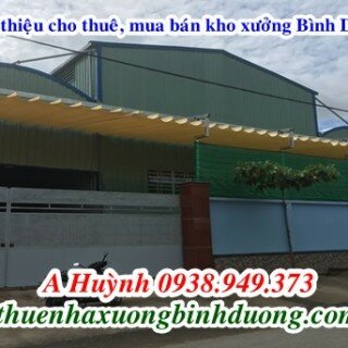 Cho thuê nhà xưởng tại Thuận Giao Thuận An Bình Dương 1900m, LH 0981595795
