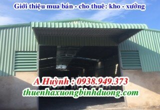 Cho thuê nhà xưởng Thuận An Bình Dương, 2.900m2, LH 0981595795 A Kim