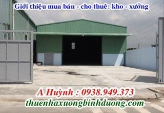 Cho thuê xưởng An Phú, Thuận An, Bình Dương, LH 0981595795 A Kim
