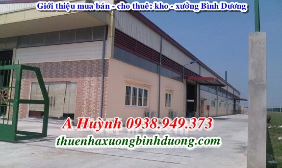 Bán Nhà Xưởng Thủ Dầu Một, Bình Dương, DT 4.000m2