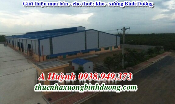 thuê nhà xưởng Tân Uyên Bình Dương 1