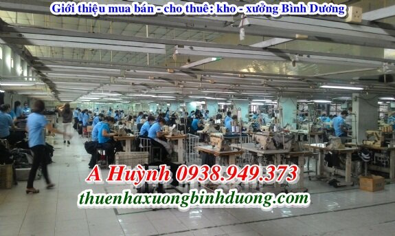 Bán nhà xưởng Bình Dương 1