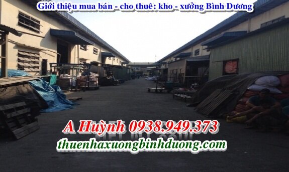 Cần Cho Thuê Nhà Xưởng ở Tân Uyên