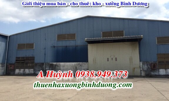 Bán Nhà Xưởng Tân Uyên Bình Dương 3