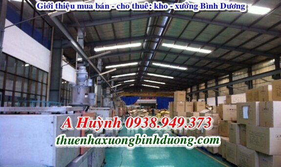 Cần Cho Thuê Nhà Xưởng Tân Uyên Bình Dương