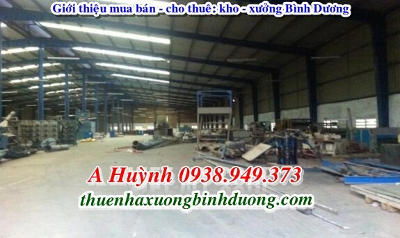 Cần Cho Thuê Nhà Xưởng Tân Uyên