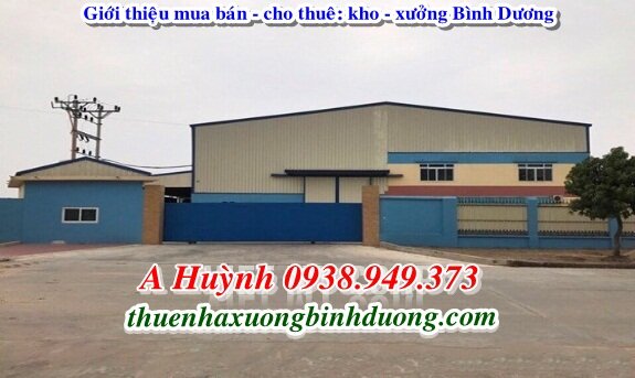 cho thuê nhà xưởng bến cát bình dương 2