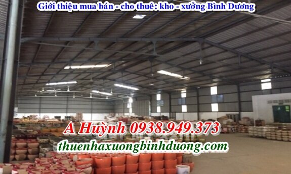 Cần Cho Thuê Xưởng ở Thuận An Bình Dương