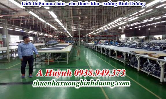 Cho Thuê Nhà Xưởng Tân Uyên Bình Dương