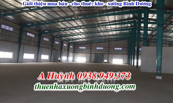 cho thuê nhà xưởng bến cát bình dương 6