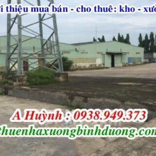 Bán 10.000m2 xưởng tại An Phú, Thuận An, Bình Dương giá 57 tỷ
