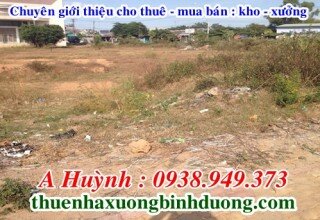 Bán/ cho thuê đất xây dựng nhà xưởng trong KCN Việt Hương 2, Bến Cát, Bình Dương, LH 0981595795 A Kim
