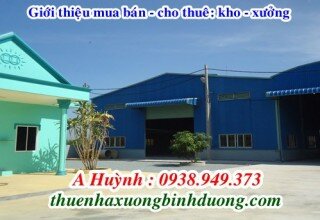 Bán kho xưởng 8500m2 diện tích đất SKC 12,500m2 ở Thuận An, Bình Dương, LH 0981.595.795 Mr Kim