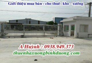 Bán nhà xưởng Chánh Phú Hòa, Bình Dương, LH 0981.595.795 Mr Kim