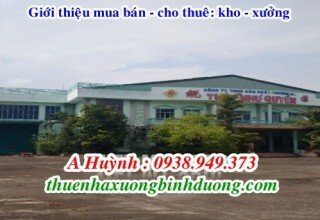 Bán nhà xưởng Hưng Định, Bình Dương, LH 0981.595.795 Mr Kim
