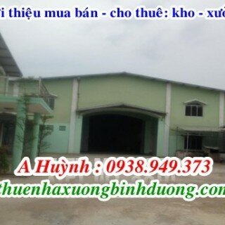 Bán nhà xưởng tại Tân Phước Khánh Tân Uyên Bình Dương 7000m2 giá 65 tỷ
