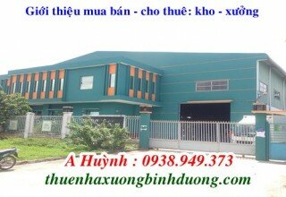 Bán nhà xưởng Tân Bình, Bình Dương, LH 0981.595.795 Mr Kim