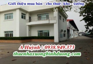 Bán nhà xưởng Thuận Giao, Bình Dương, LH 0981.595.795 Mr Kim