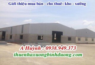 Bán nhà xưởng 5,2ha trong KCN Nam Tân Uyên, Bình Dương, LH 0981595795 A Kim