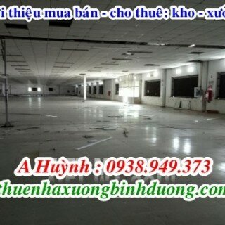 Bán xưởng tại phường Thuận Giao, thị xã Thuận An, tỉnh Bình Dương