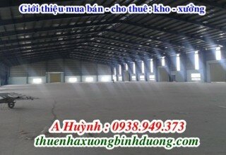 Bán xưởng Thuận An, Bình Dương, LH 0981.595.795 Mr Kim