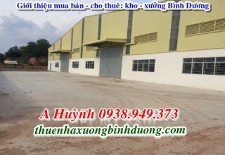 Báo giá cho thuê nhà xưởng làm đồ điện Thuận An Bình Dương, LH A Mr Kim 0981.595.795