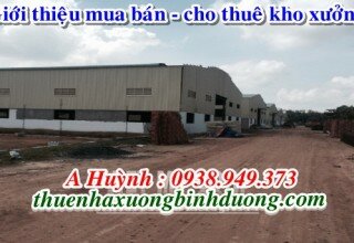 Báo giá cho thuê nhà xưởng làm đồ nhựa Thành phố mới Bình Dương, LH A Mr Kim 0981.595.795