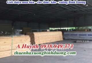 Báo giá cho thuê nhà xưởng làm gỗ Tân Uyên Bình Dương, LH A Mr Kim 0981.595.795
