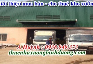 Báo giá cho thuê nhà xưởng làm nội thất Thuận An Bình Dương, LH A Mr Kim 0981.595.795