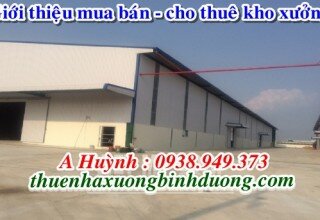 Báo giá cho thuê xưởng bao bì Thuận An Bình Dương, LH A Mr Kim 0981.595.795