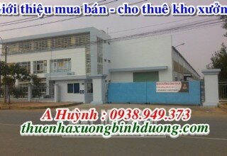 Báo giá cho thuê xưởng đồ điện Tân Uyên Bình Dương, LH A Mr Kim 0981.595.795