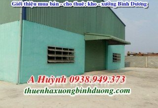 Báo giá cho thuê xưởng đồ gia dụng Thuận An Bình Dương, LH A Mr Kim 0981.595.795