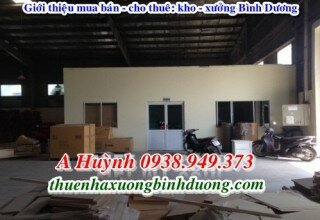 Báo giá cho thuê xưởng gỗ Thuận An Bình Dương, LH A Kim 0981595795