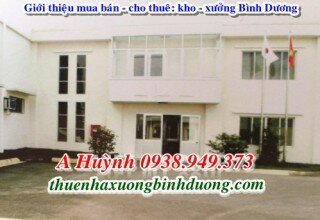 Báo giá cho thuê xưởng thêu vi tính Thuận An Bình Dương, LH A Kim 0981595795