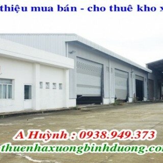 Cần bán nhà xưởng KCN Nam Tân Uyên diện tích 10.000m2