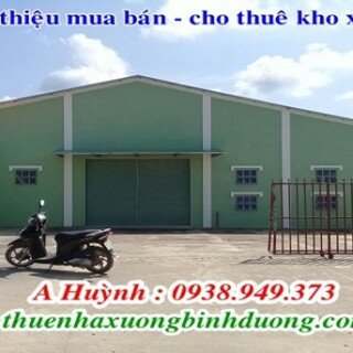 Cho thuê kho Thuận An diện tích 3.000 m2