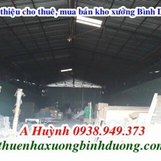 Cho thuê kho xưởng tại Bình Hòa Thuận An Bình Dương 720m, LH 0981.595.795