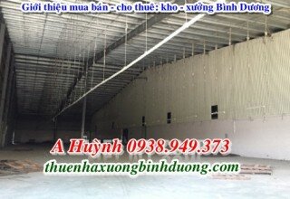 Cho thuê nhà xưởng khu công nghiệp Đồng An 2, 3.100m2, LH 0981595795