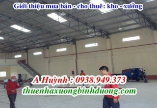 Cho thuê 2 nhà xưởng 2000m2 và 2300m2 ở An Phú, Thuận An, Bình Dương, LH 0981.595.795 Mr Kim