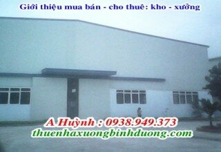 Cho thuê nhà xưởng diện tích 4300m2 mới xây dựng ở Hòa Lợi, Bến Cát, Bình Dương, LH 0981.595.795 Mr Kim