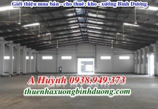 Cho thuê nhà xưởng ở KCN Đồng An 2, 4.100m2, LH 0981595795