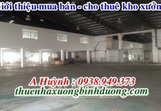 Cho thuê nhà xưởng ở KCN Nam Tân Uyên, 4.500m2, LH A Kim 0981595795