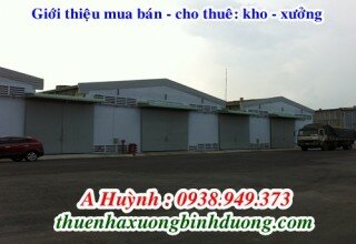 Cho thuê 04 nhà xưởng 2000m2 mới xây dựng ở Khánh Bình, Tân Uyên, Bình Dương, LH 0981.595.795 Mr Kim
