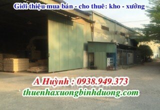Cho thuê nhà xưởng Phú Tân, Bình Dương, LH 0981.595.795 Mr Kim